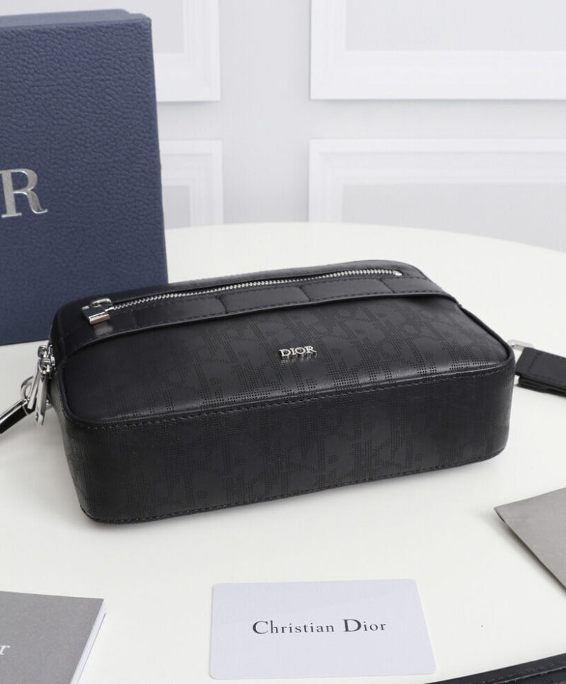 Christian Dior Safari Messenger Bag Black